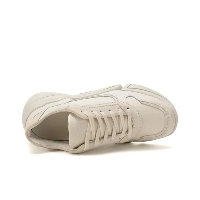 KENZO Chunky Sneakers Women's Low Top Bone White-4