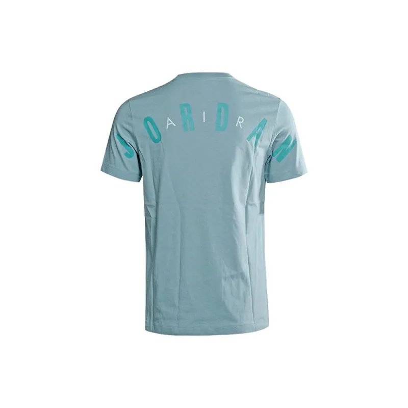 Jordan T Shirts Men Blue-1