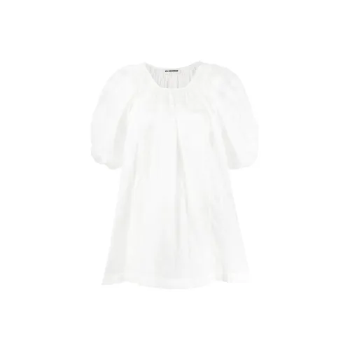 JIL SANDER Abstract-pattern Short-sleeve Blouse