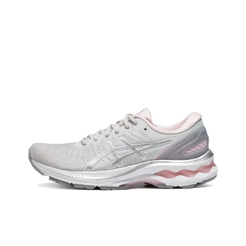 Asics Gel-Kayano 27 Running Shoes Women's Low-Top Mist Gray