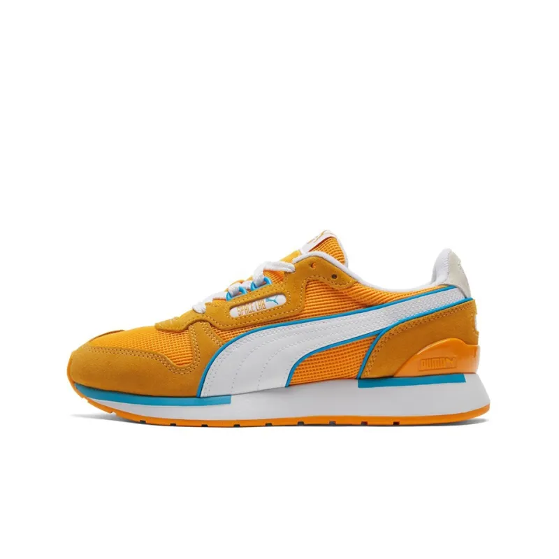 PUMA Space Lab Contrast Athleisure Casual Sports Shoe Unisex Yellow-0