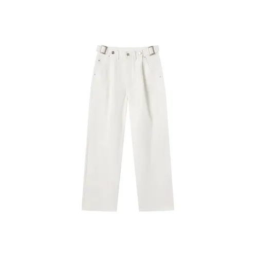 DIALOGUE Original And Free Series Jeans Women's Cloud White