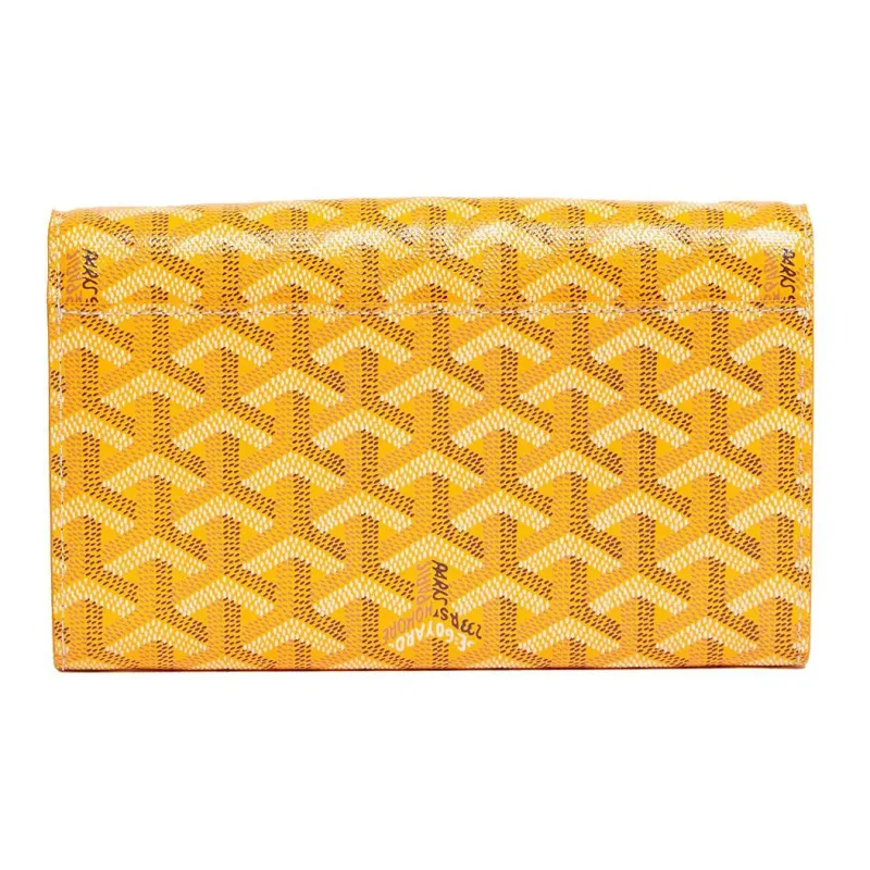 GOYARD Varenne Canvas With Leather Shoulder Bag Crossbody Bag Mini Women's Yellow-2
