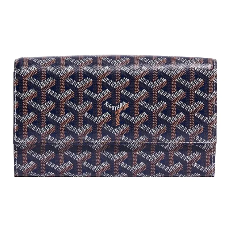 GOYARD Varenne Canvas With Leather Shoulder Bag Crossbody Bag Regular Women's Dark Blue-1