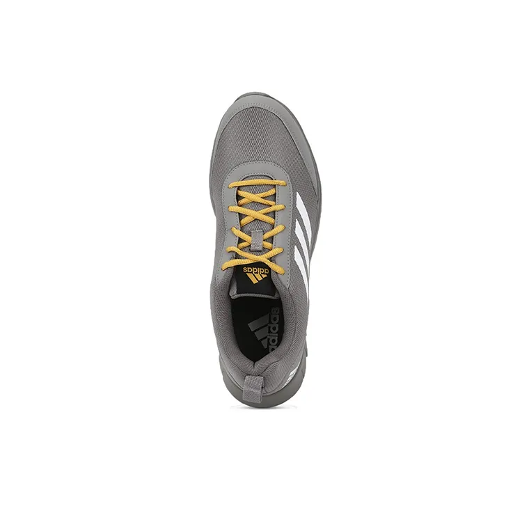 Adidas Adiscend Durable Breathable Low-Top Running Shoes Men's Smoke Gray-2