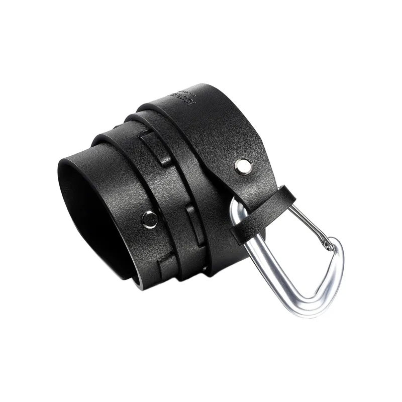 ICONS Lab Leather Belts Unisex Black-2