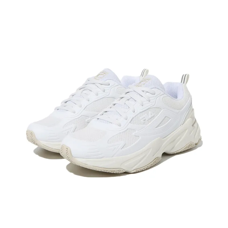 FILA Skyrunner Cushioned Anti Slip Wear Resistant And Water Resistant Low Top Casual Shoes Unisex White Korean Style-2