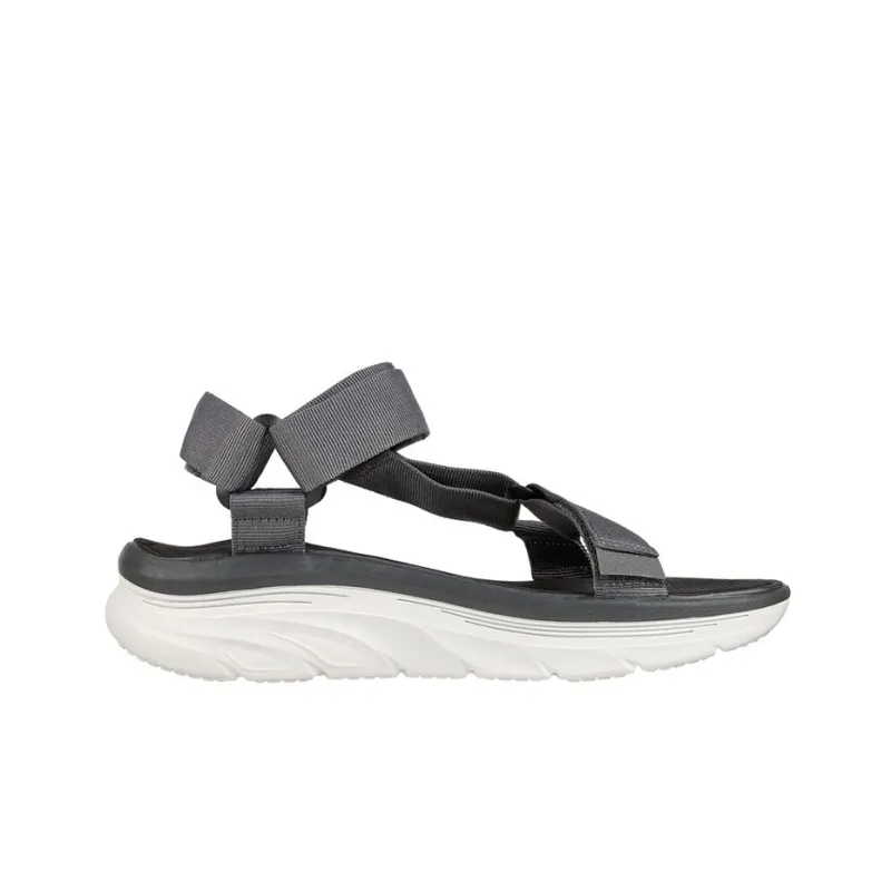 Skechers D'lux Walker Sandal Beach Sandals Men's Gray-1