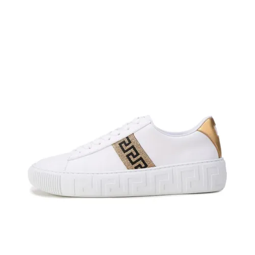 VERSACE Greca-print Flatform Sneakers