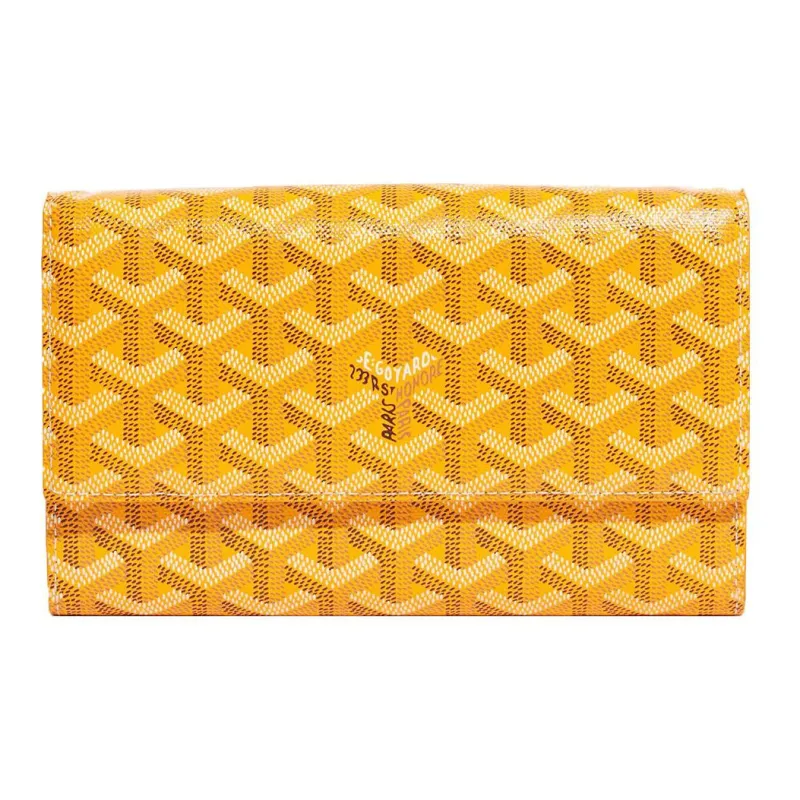 GOYARD Varenne Canvas With Leather Shoulder Bag Crossbody Bag Mini Women's Yellow-1