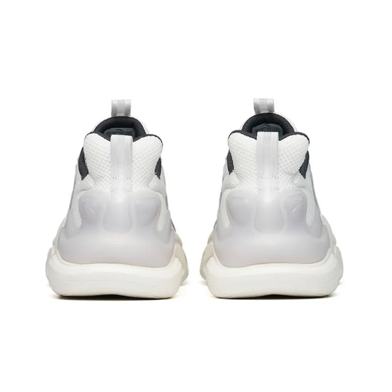 Anta Chao Worship 3.0 Low-Top Sports Casual Shoes Men's Gray White-3