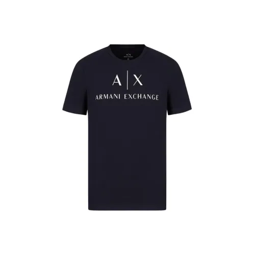 ARMANI EXCHANGE T-Shirts Men Navy Blue