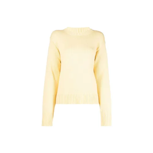 JIL SANDER Cashmere Sweaters Women's Yellow