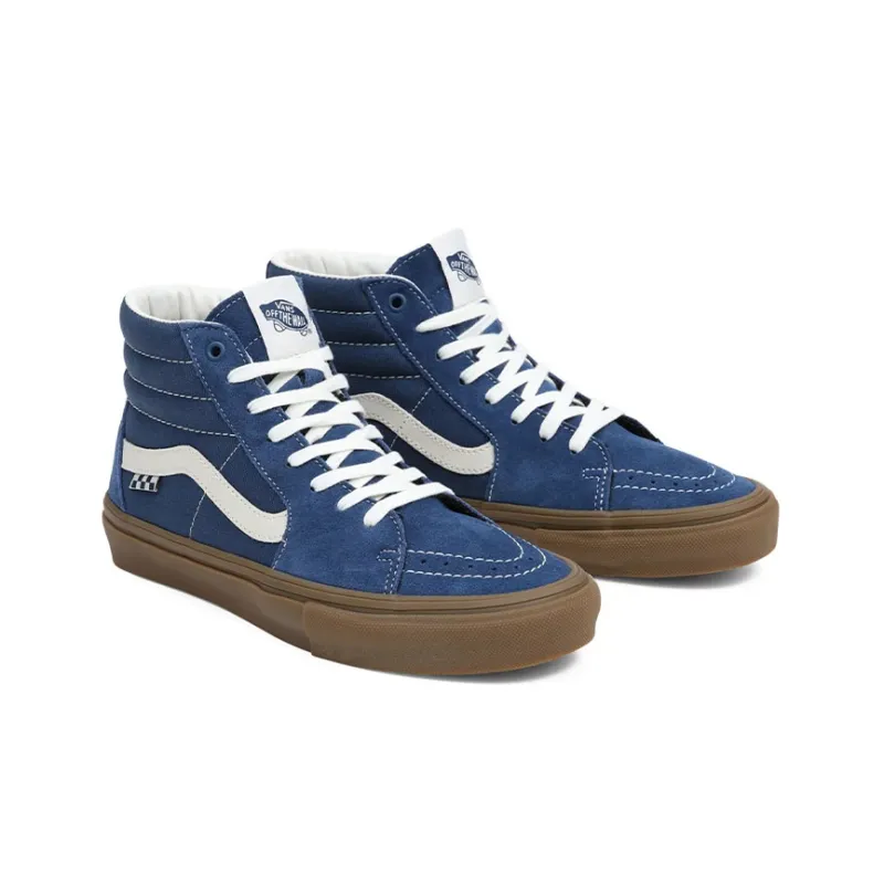 Vans Skate SK8 HI 'Blue White'-2