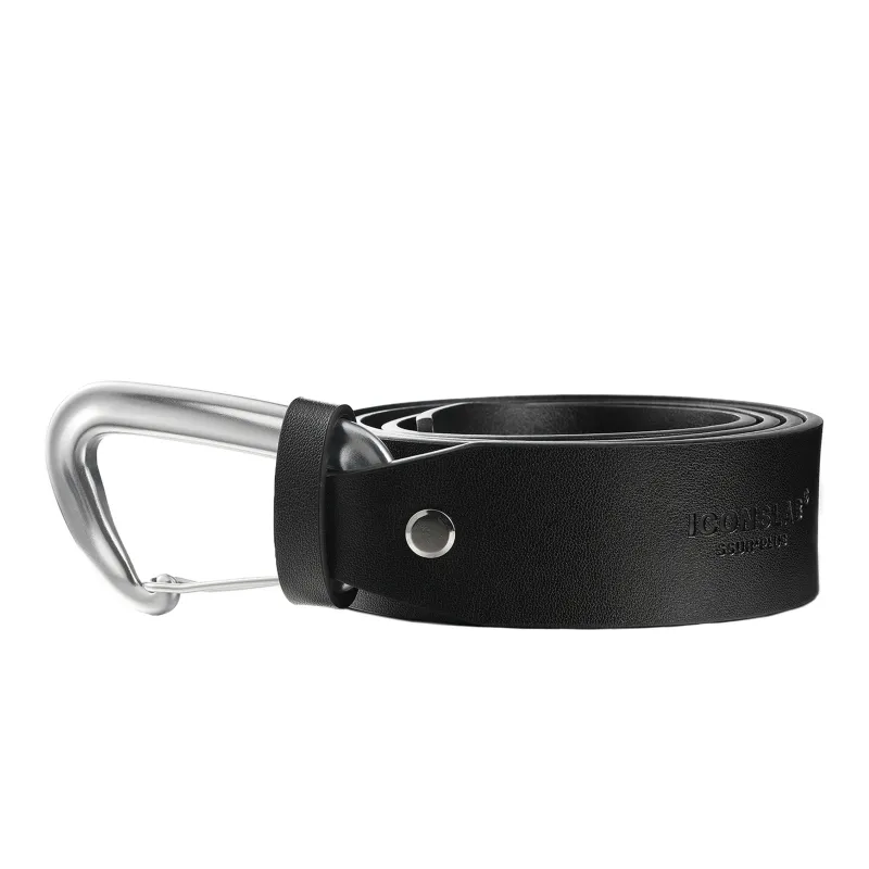 ICONS Lab Leather Belts Unisex Black-4