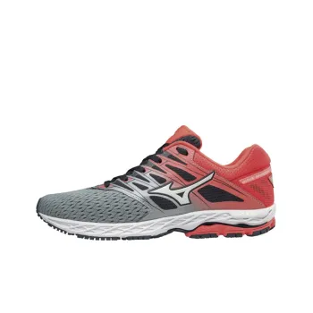 Mizuno Wave Shadow 2 Wide 'Gray Red' Women's