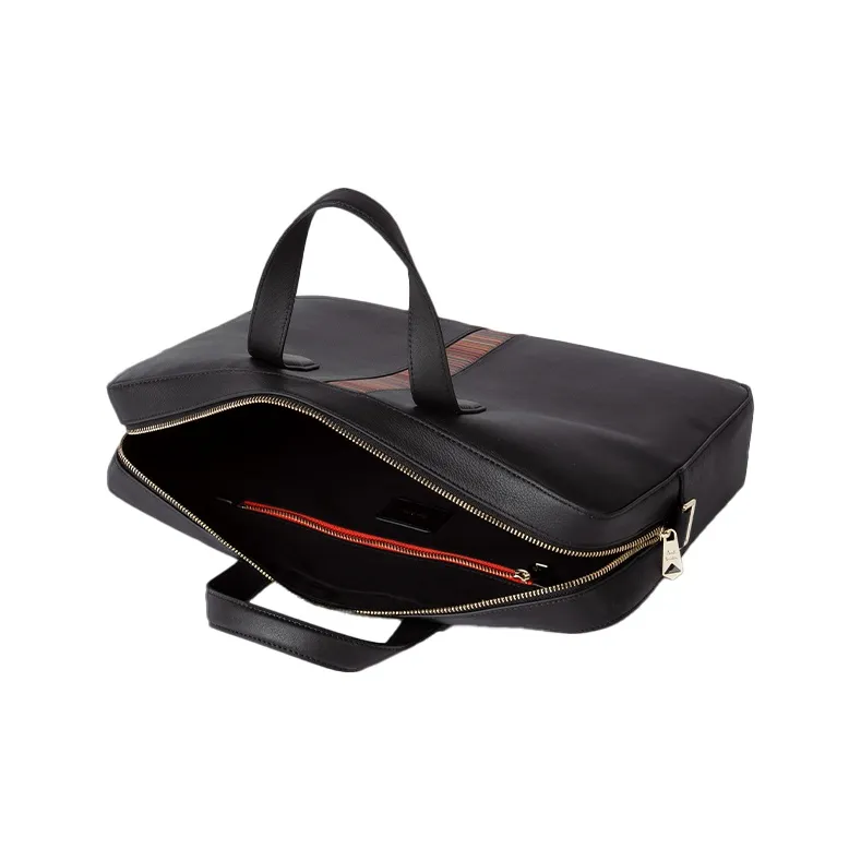 Paul Smith Leather Briefcases Men's Black-2