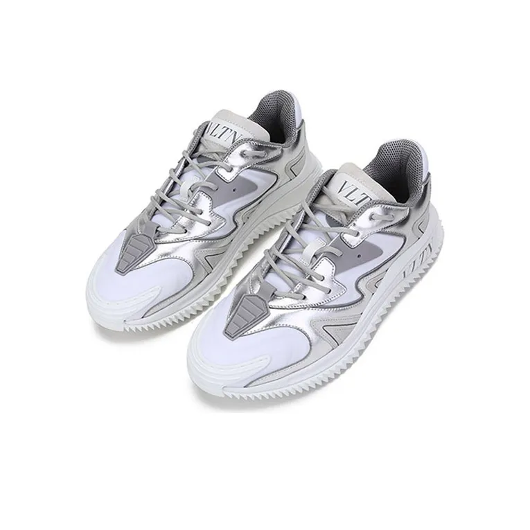 Valentino Wade Runner Low Top Casual Shoes Men's White-2