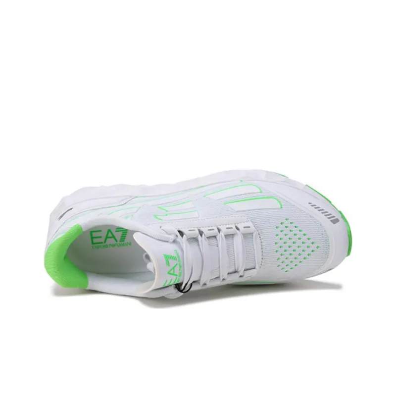 EMPORIO ARMANI EA7 Low Top Casual Athletic Shoes Unisex White-4