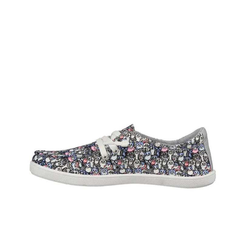Skechers Bobs B Cute Wear-resistant And Lightweight Low-Top Casual Shoes Women's Gray-0