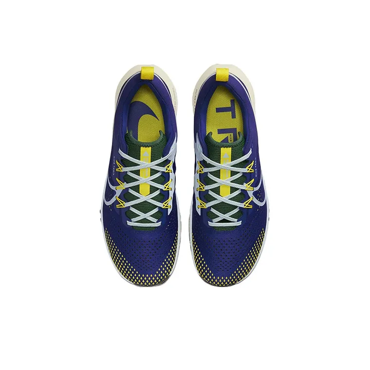 Nike React Pegasus Trail 4 Deep Royal Yellow Strike-3