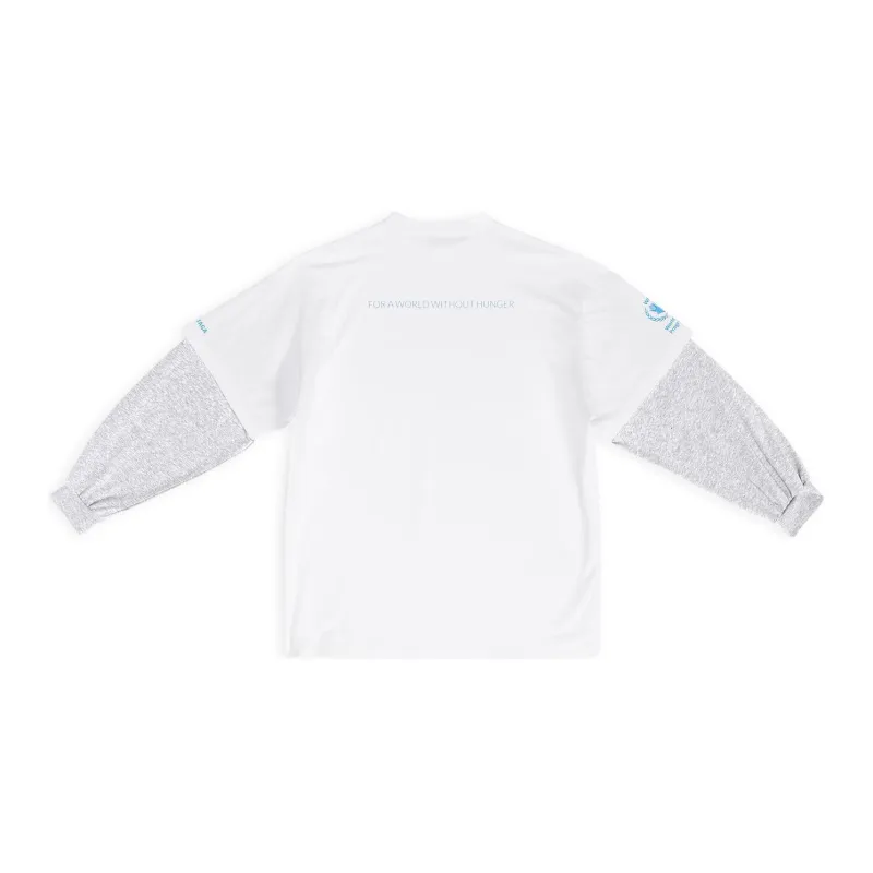 Balenciaga X WFP T Shirt Loose Fit Men's White-1