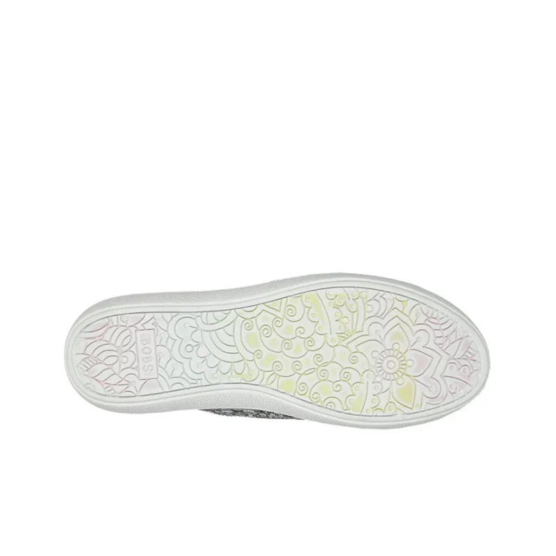 Skechers Bobs B Cute Wear-resistant And Lightweight Low-Top Casual Shoes Women's Gray-4