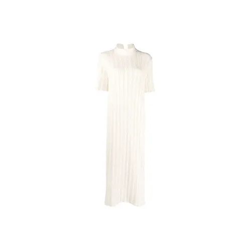 JIL SANDER Short-Sleeved Dresses Women's White