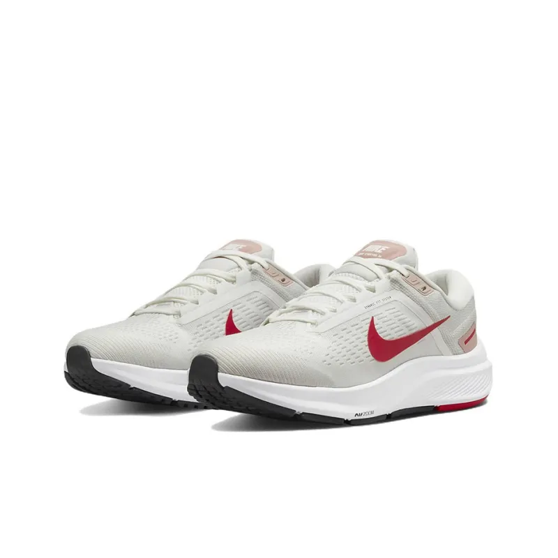 Nike Structure 24 Summit White Photon Dust Pink Oxford University Red Women's-2