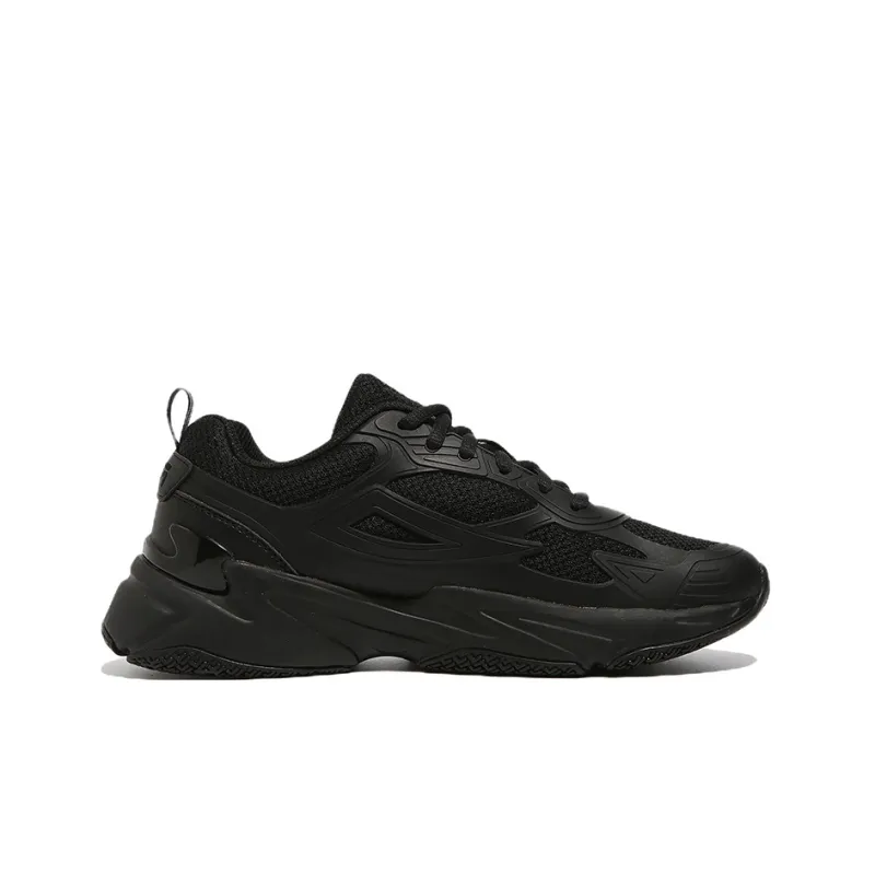 FILA Skyrunner Shock Absorbers With Slip Resistant And Abrasion Resistant Properties Low Top Casual Shoes Unisex Black-1
