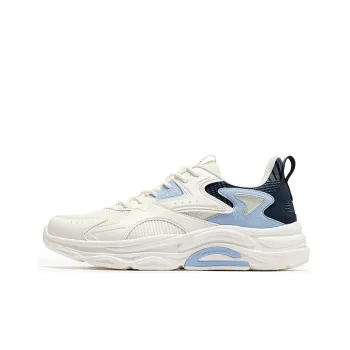 361° Trajectory 2.0 Low Top Sports Casual Shoes Men's Feather White Wind Blue