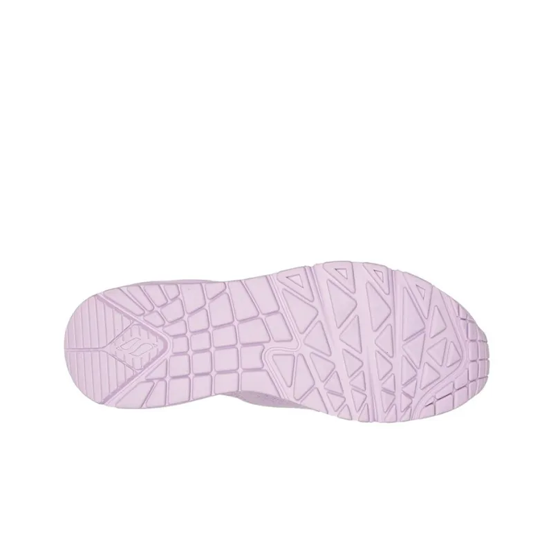 Skechers Uno Series Casual Shoes Women's Low-Top Purple-4