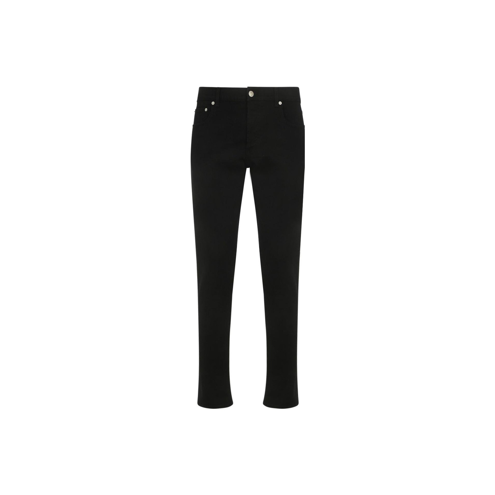 Alexander Mcqueen Black Denim on Sale & Authentic - POIZON
