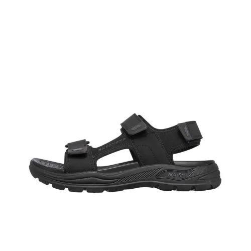 Skechers Arch Fit Motley Beach Sandals Men Black