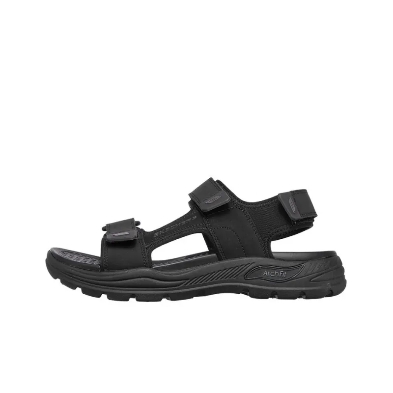 Skechers Arch Fit Motley Beach Sandals Men's Black-0