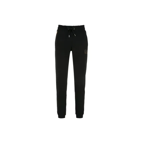 EMPORIO ARMANI Knitted Sweatpants Women's Black