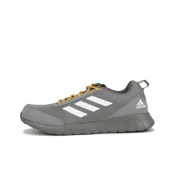 Adidas Adiscend Durable Breathable Low-Top Running Shoes Men's Smoke Gray