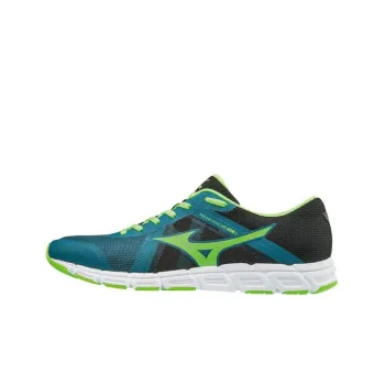 Mizuno Low-Top Running Shoes Men's Black Green