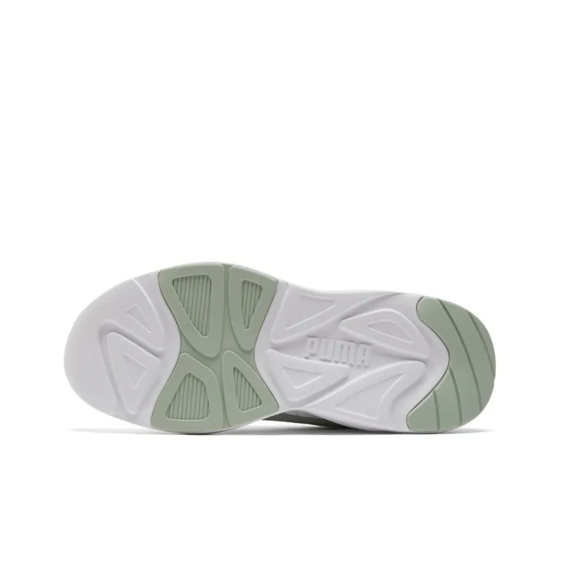 PUMA 90s Runner Nu Wave 'White Gray Green'-5