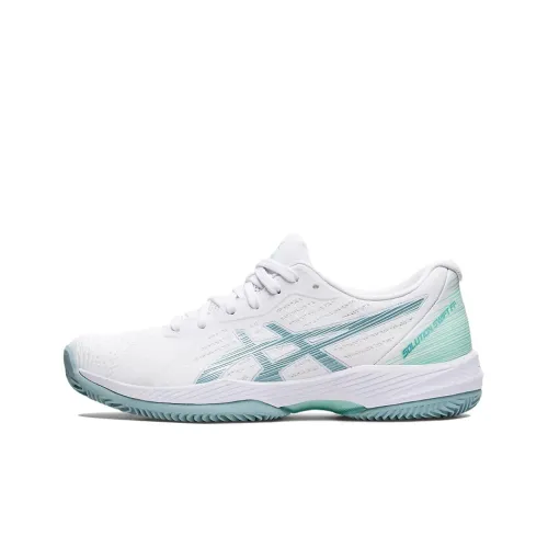 Asics Solution Swift Ff Clay 'White Smoke Blue' Women's