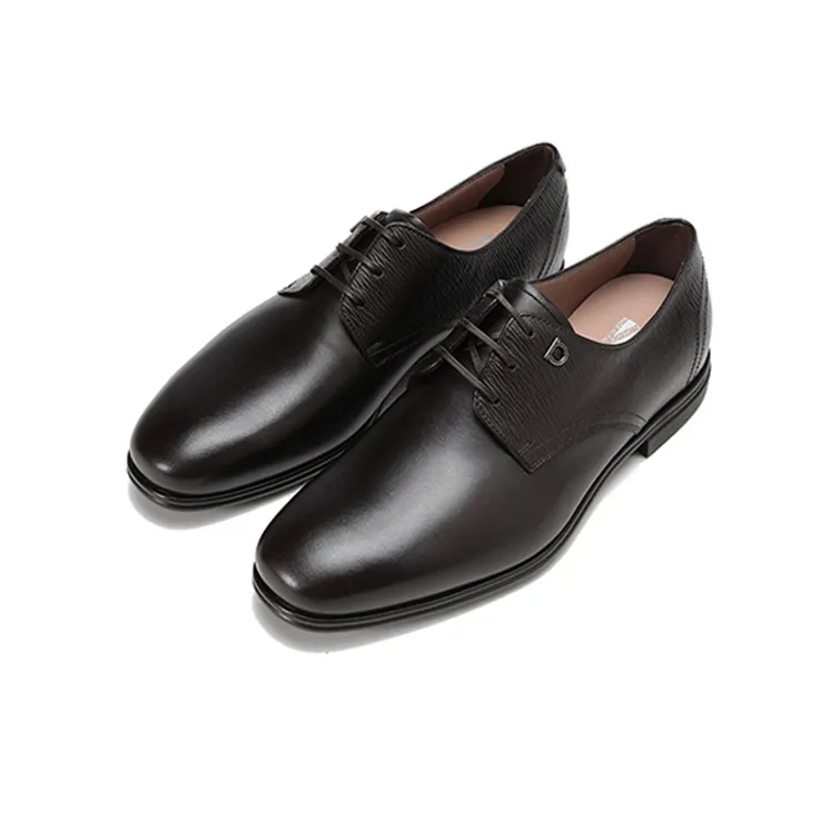 FERRAGAMO SPENCER Dress Shoes Men's Mountain Walnut-2