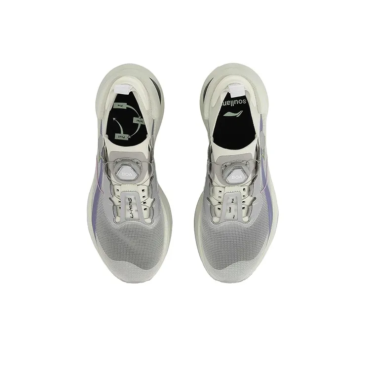 LINING Absolute Phantom 1.0 Running Shoes Women's Low Top Snow White-2