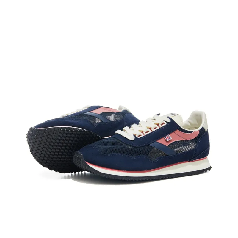 Norman Walsh Cushioning, Abrasion Resistant, Breathable, Lightweight Low Top Casual Running Shoes Unisex Dark Blue-2
