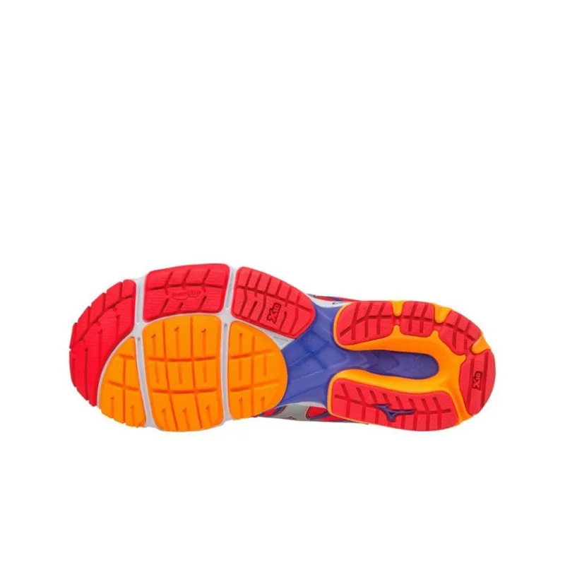Mizuno Wave Sayonara 4 Wave Sayonara 4 Durable Breathable Low-Top Running Shoes Women's Red Purple-4