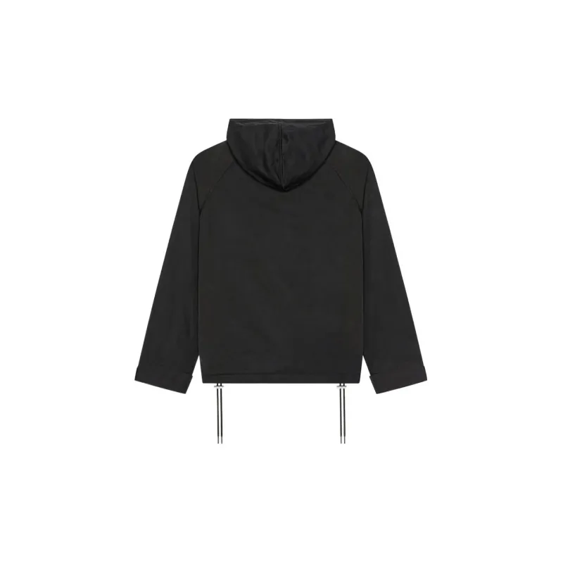 KENZO Logo Printed Drawstring Hoodie-1