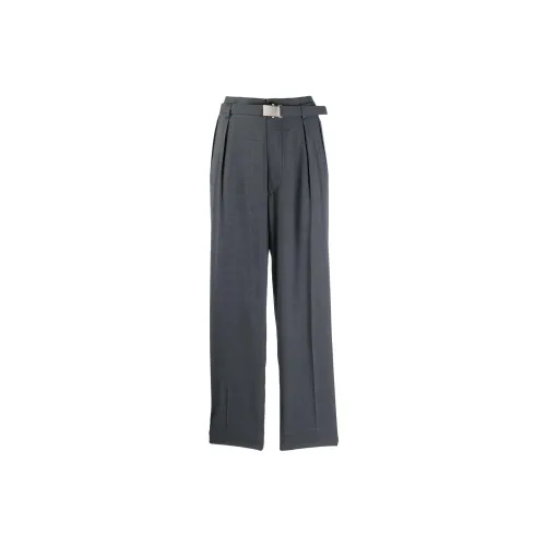MIU MIU Knitted Sweatpants Women's Gray