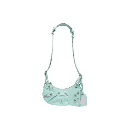 Balenciaga Le Cagole Xs Embossed Shoulder Bag