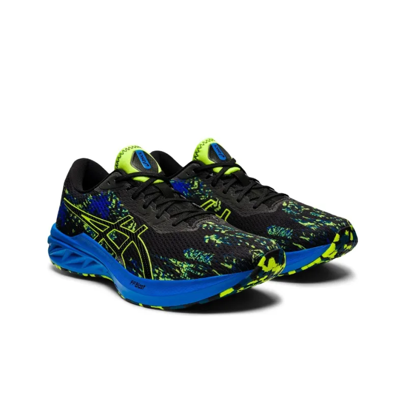 Asics Dynablast 2 Low-Top Running Shoes Men's Black Blue Green-2