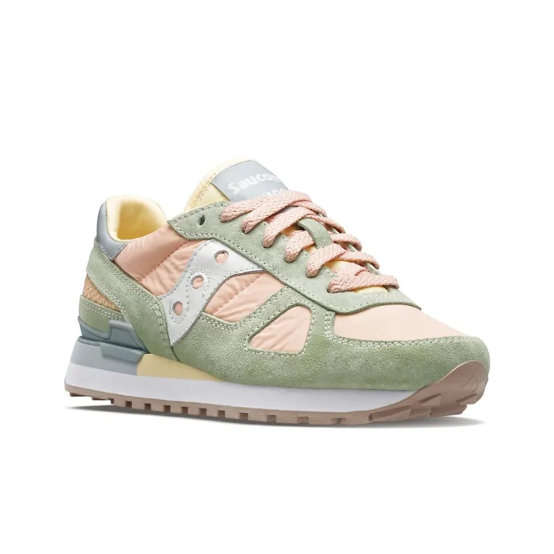 saucony Shadow Original Big Kid 'Pink Pastel'-2