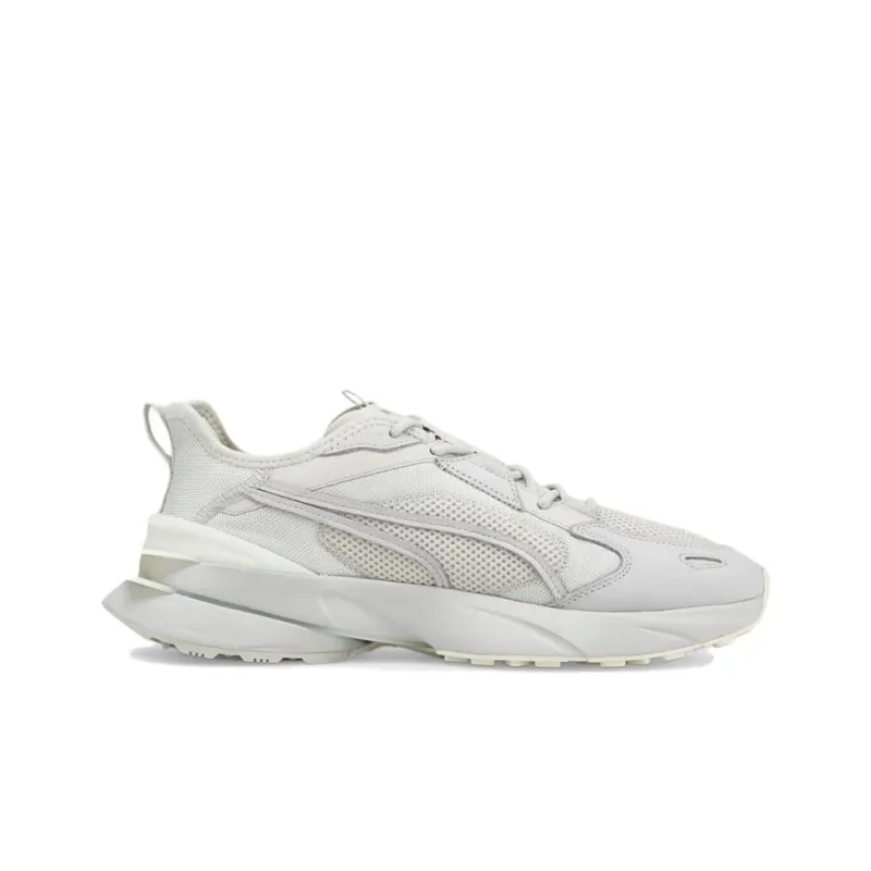PUMA Pwrframe Op 1 Lth Athleisure Casual Sports Shoe Unisex Gray-1